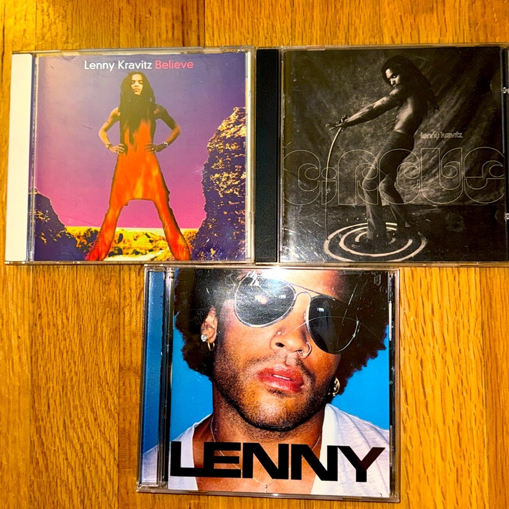 Lot of Vintage Lenny Kravitz CDs 💿